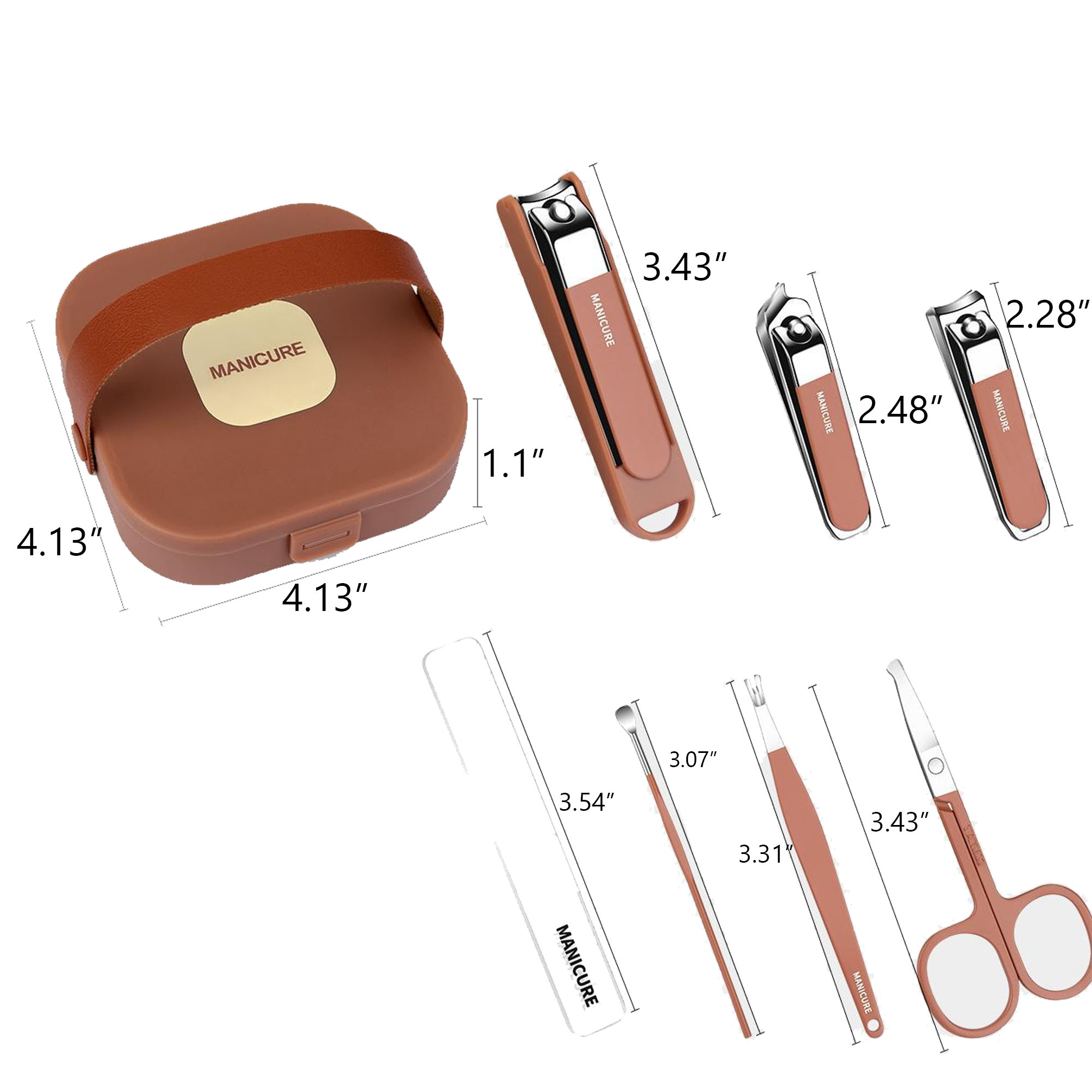MOQ500 Portable Nail Care Tool Kit 1
