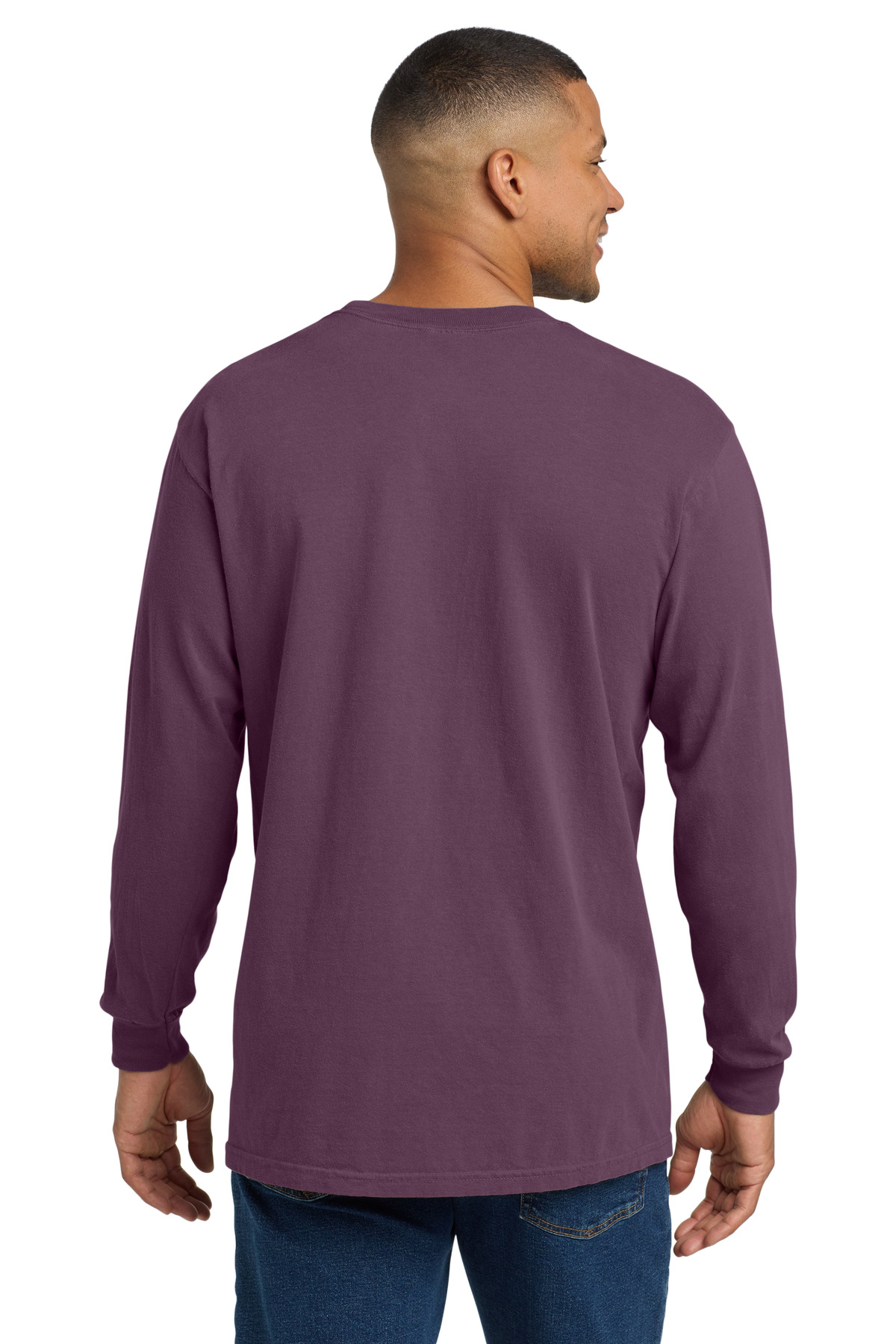 COMFORT COLORS Heavyweight Ring Spun Long Sleeve Pocket Tee. 4410 8