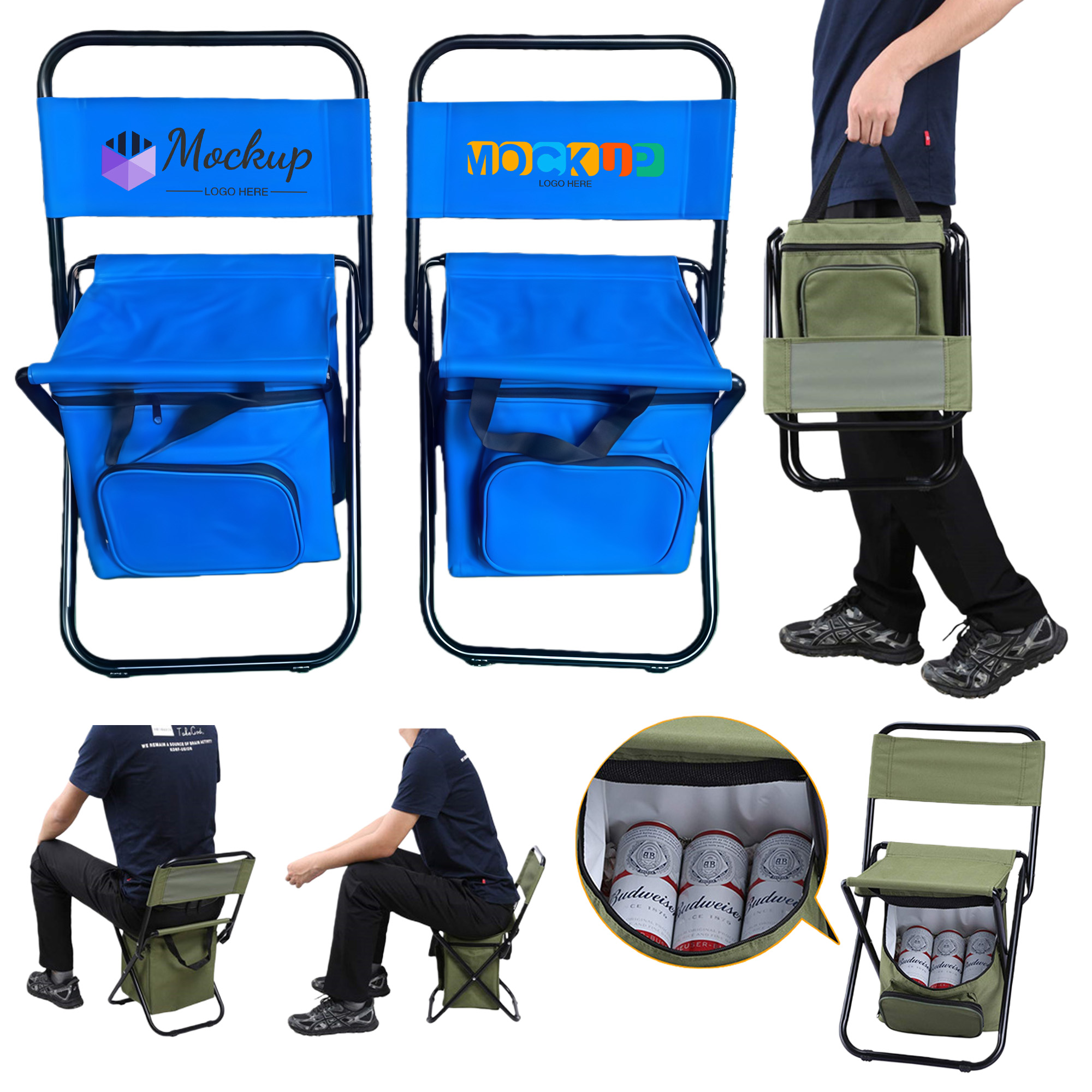 Portable Insulated Picnic Bag Chair 2