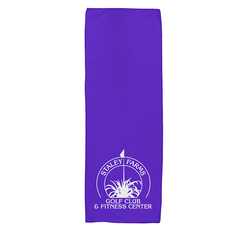 "THE RAINER" Recycled RPET Cooling Towel – 12" W x 32" H 41
