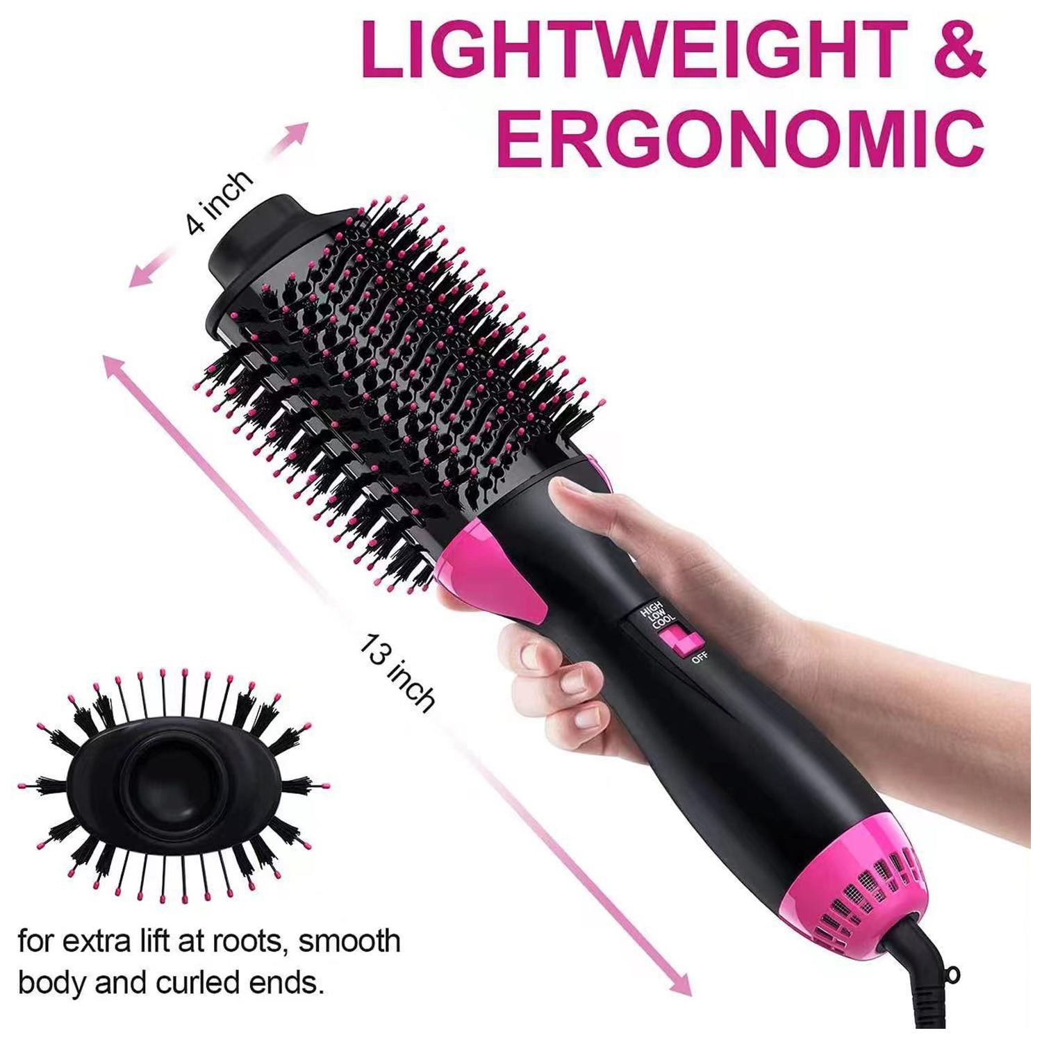 4 in 1 One-step Hair Dryer Brush 2