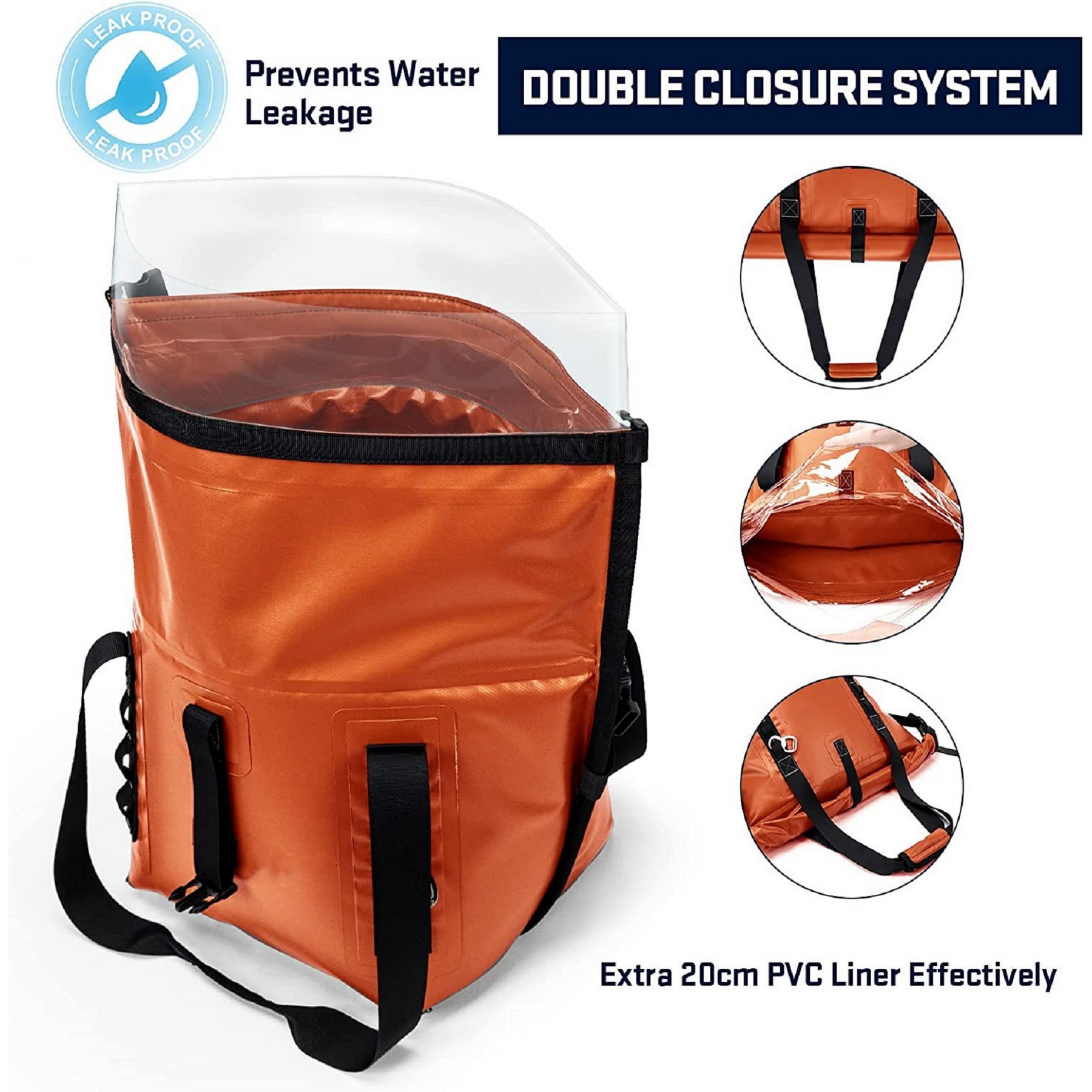 Insulated Fishing Cooler Bag 28 Cans 6