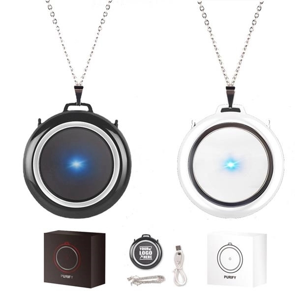 Portable Mini Anion Necklace Air Purifier 7