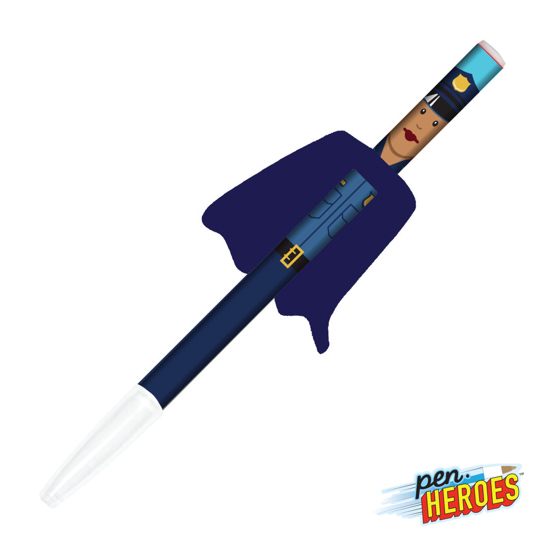 Pen Heroes™ Hometown Series Female w/Cape 9
