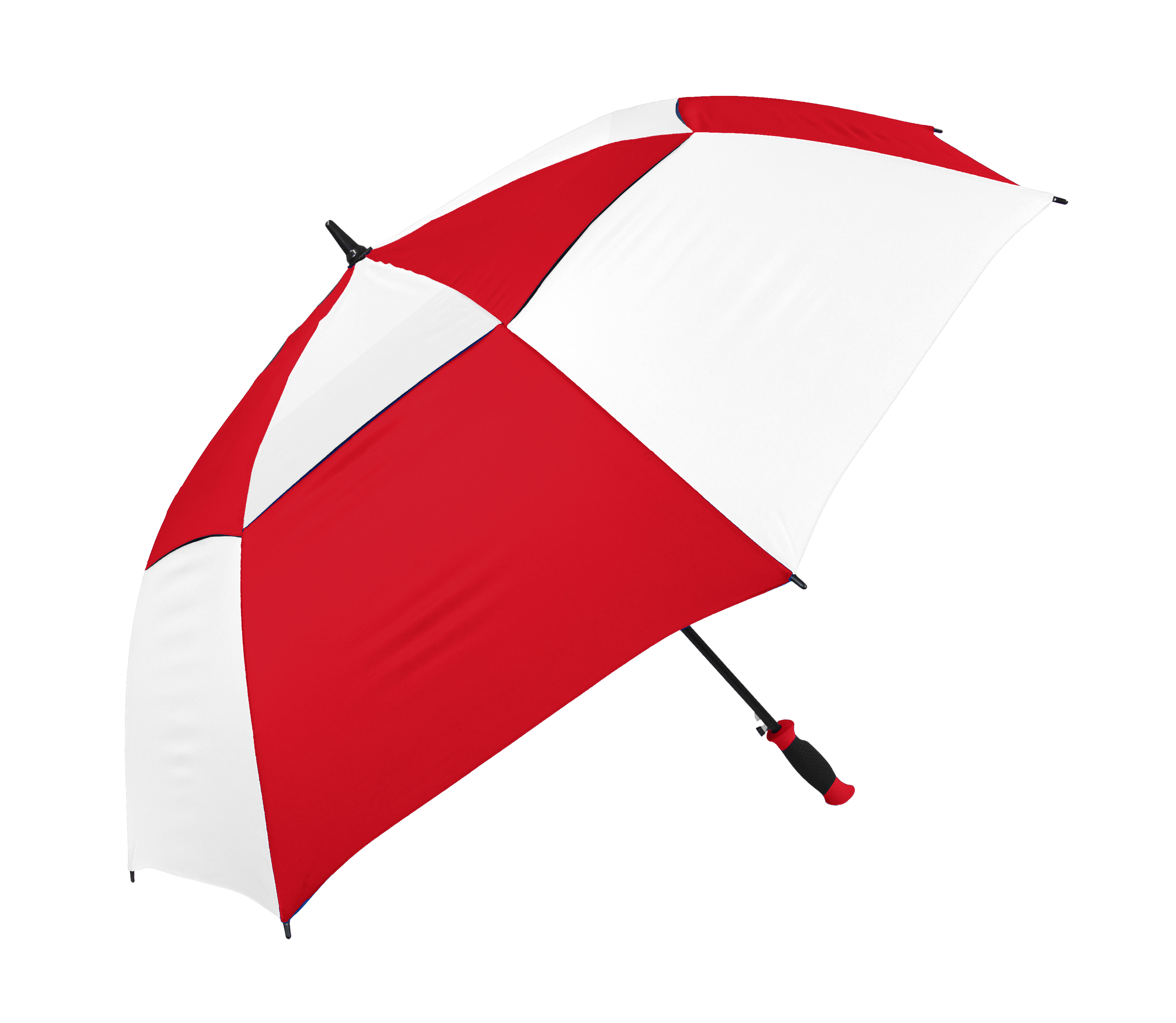 The Vented Checkerboard Golf Umbrella