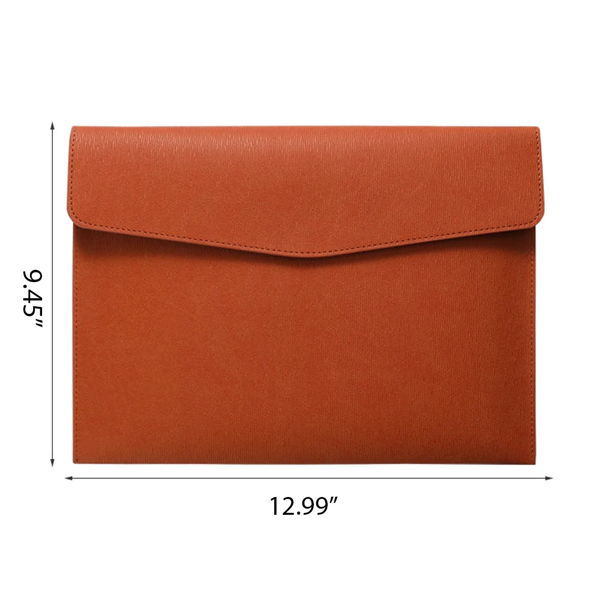 PU Leather A4 File Document Holder Waterproof Envelope Case 3