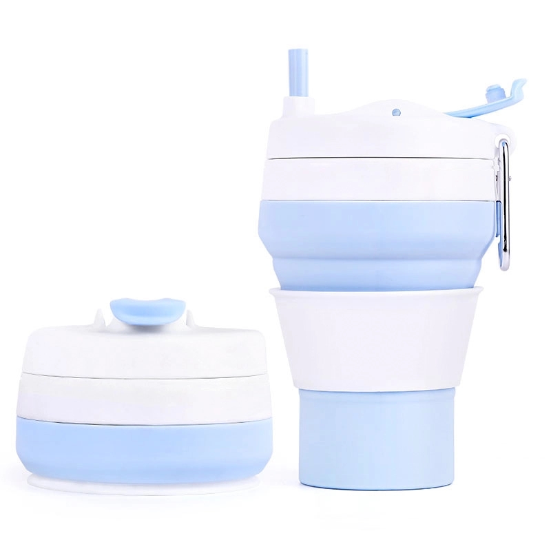 Silicone Foldable Travel Coffee Cup & Reusable To-Go Bottle 5