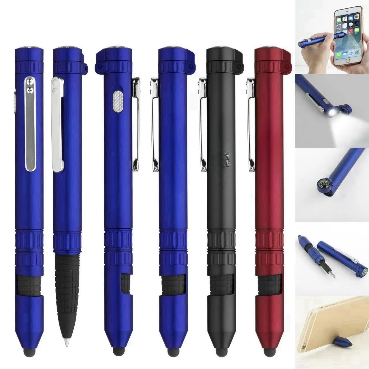 6 in 1 Multitool Ballpoint Pen 2