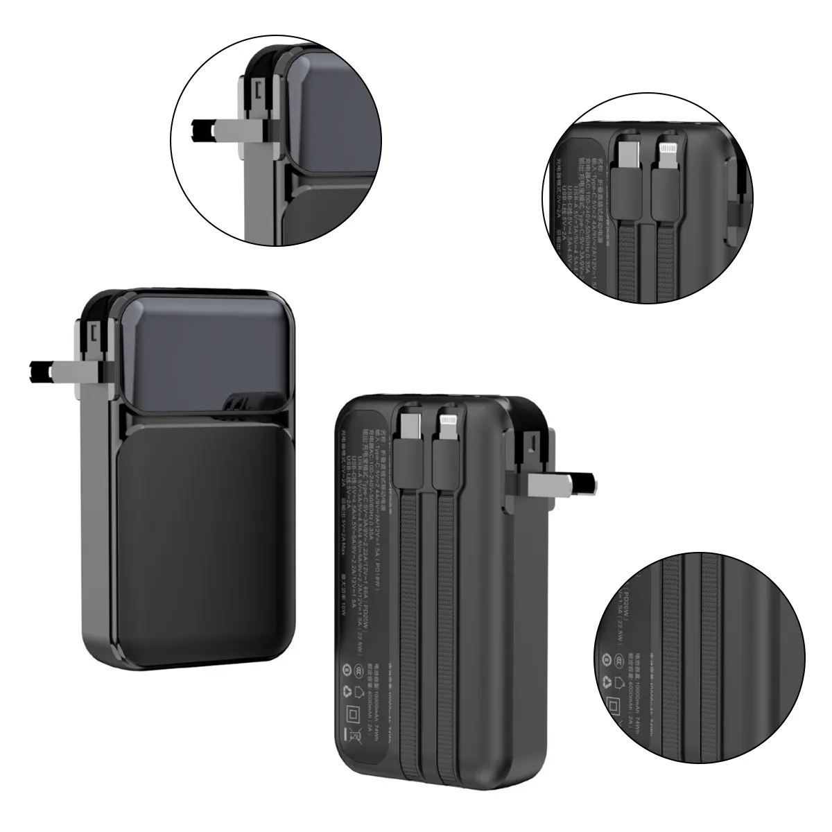 Durable Solar Power Bank for Outdoor Charging 9