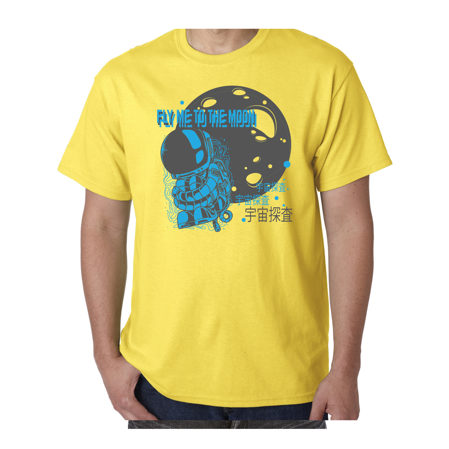 Gildan™ 5.3 oz Cotton Pre-Shrunk T-Shirt (2 Color Imprint) 30