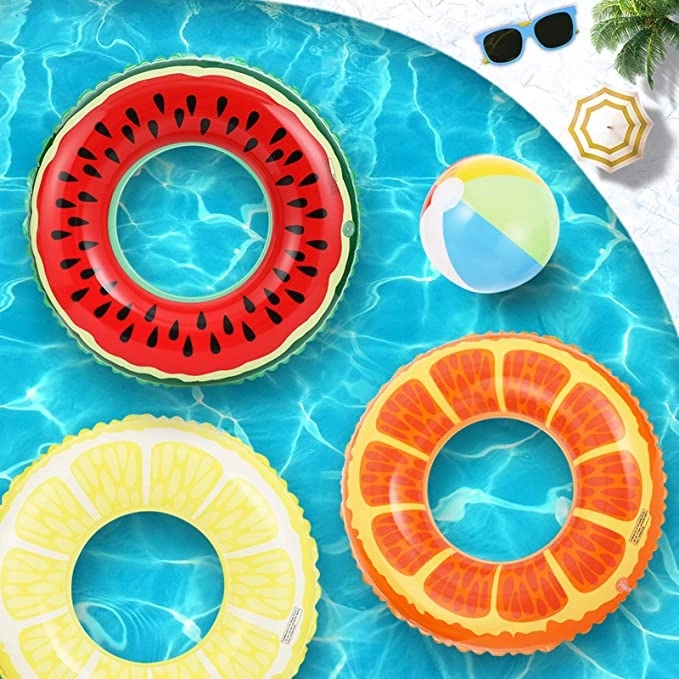 35" Watermelon Pool Party Raft 13