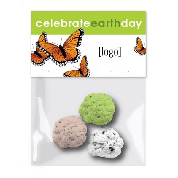 Earth Day Seed Paper Bomb Cello, 3 Pack 10