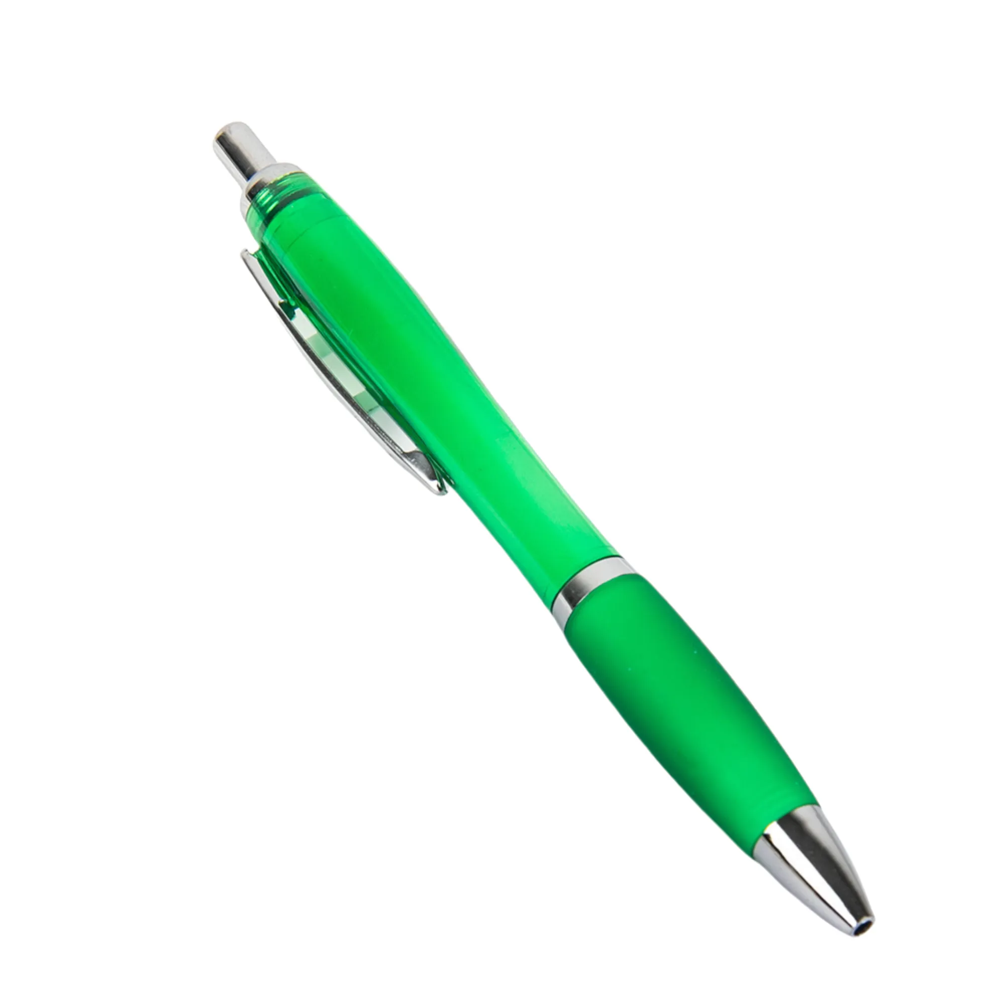 Press-Type Plastic Barrel Ballpoint Pen 19