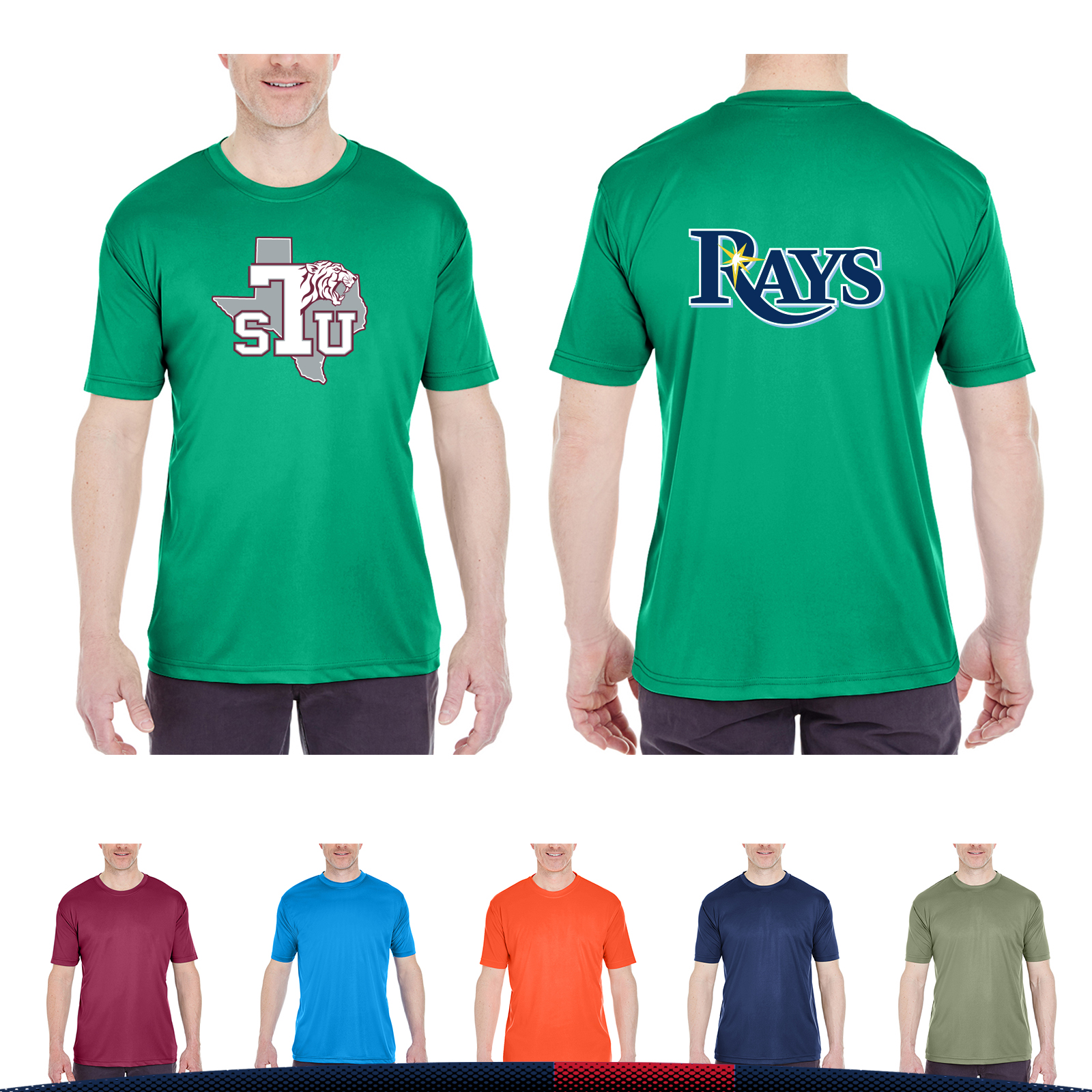 UltraClub® Men's Sports Shirts 5