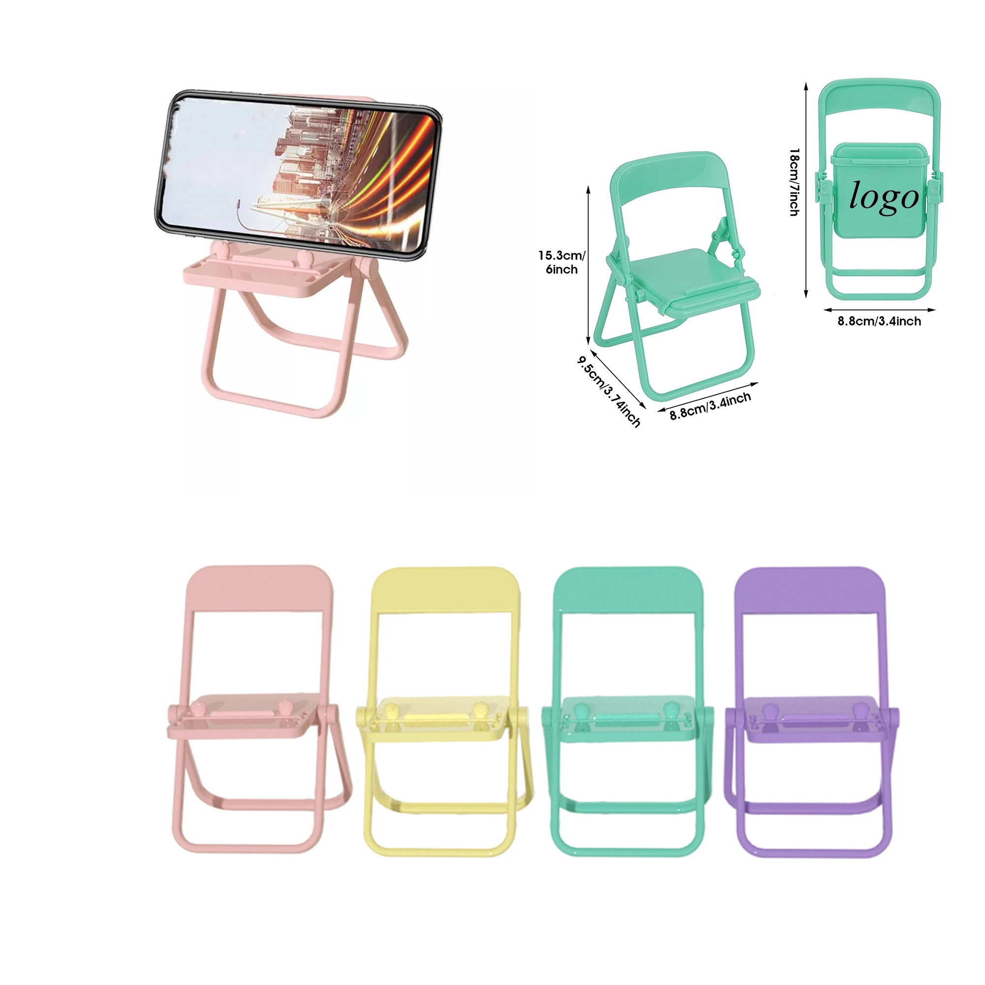 Cute Chair Cell Phone Stand MOQ 100PCS
