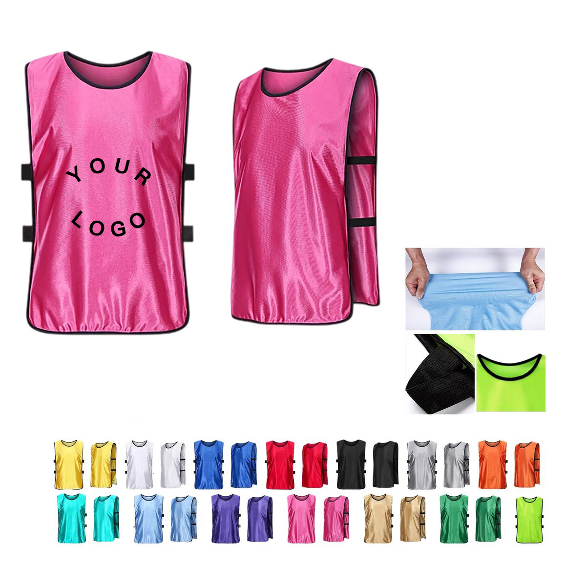 Sleeveless Workwear Vest with Open Sides 2