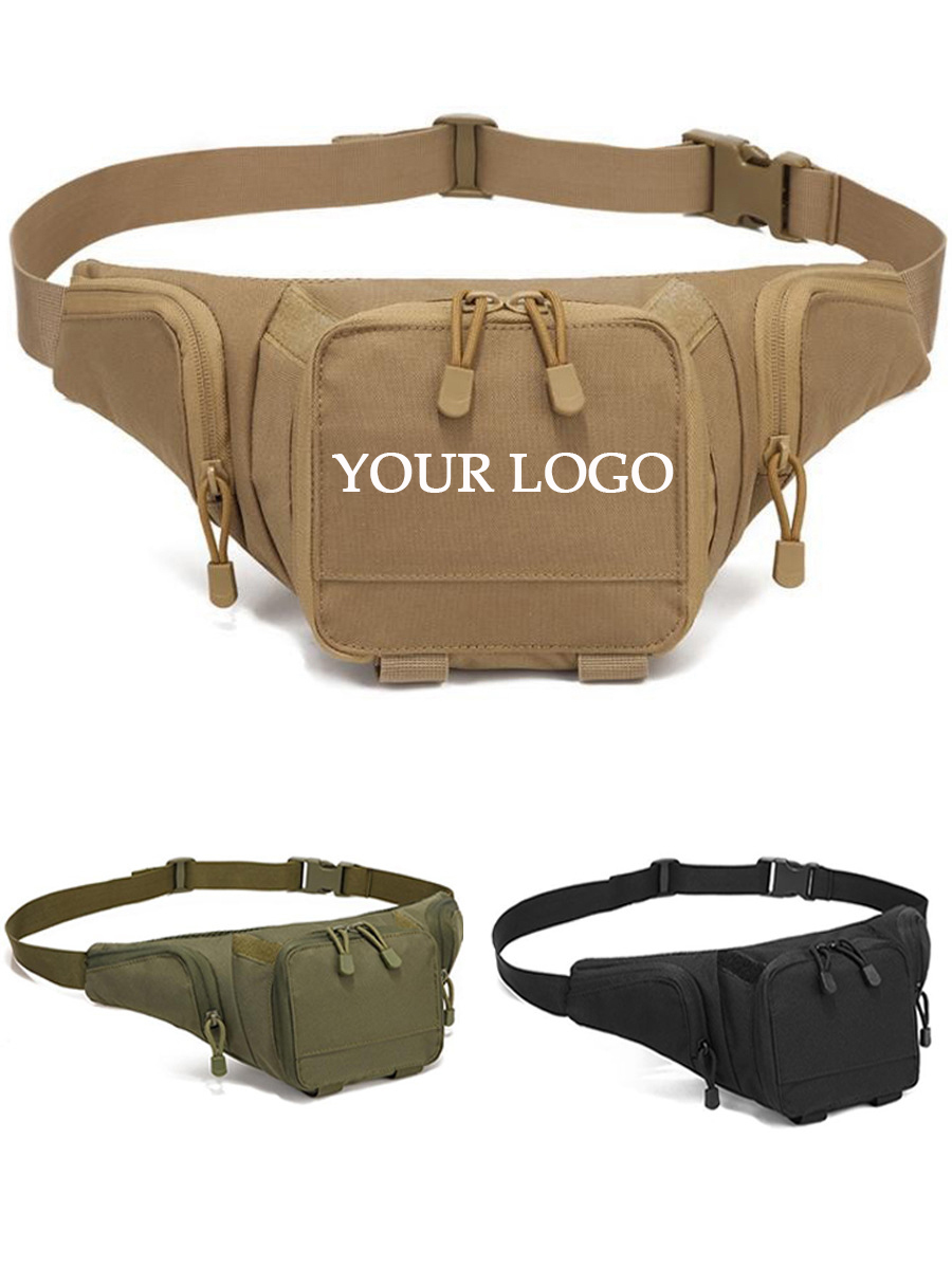 Camouflage Portable Hanging Waist Nylon Bag 3