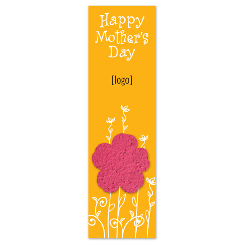 Seed Paper Shape Bookmark 2