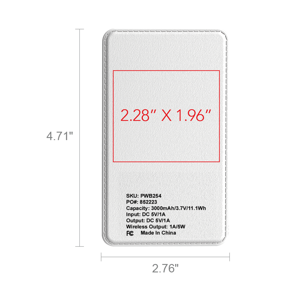 Phase Wireless Power Bank 3000