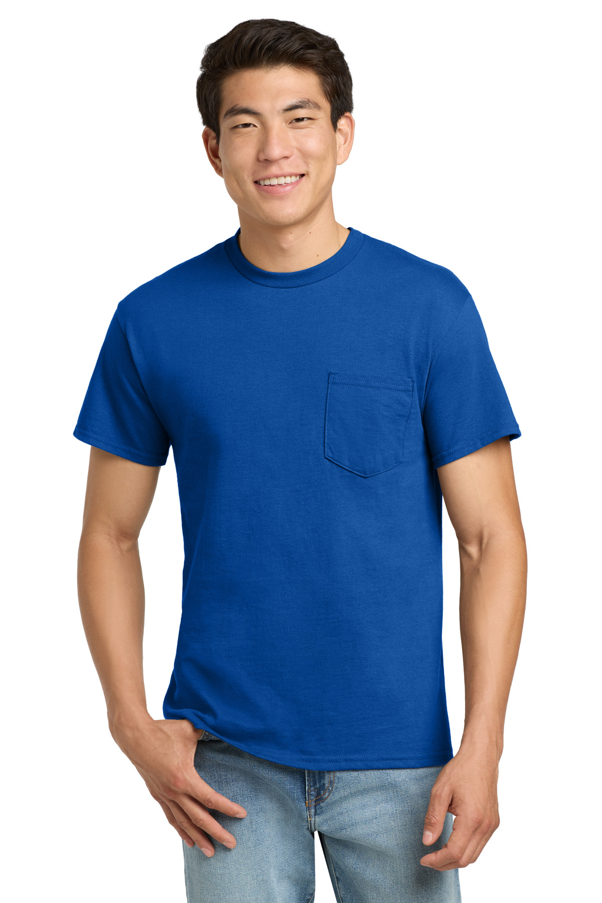 Gildan - Ultra Cotton 100% US Cotton T-Shirt with Pocket. 2300 21