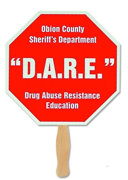 Stock Octagon Shaped Fan