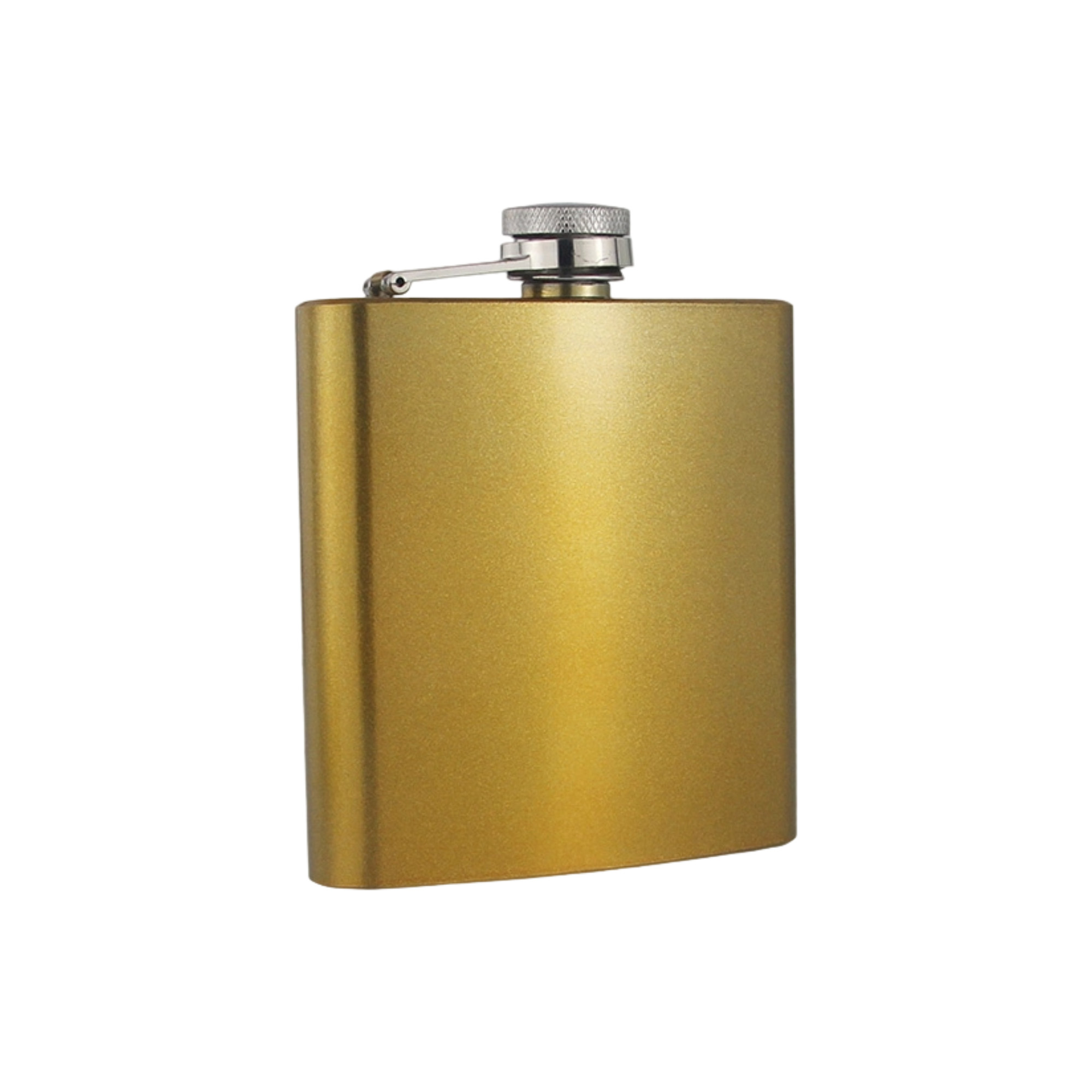 Stainless Steel Hip Flask 6 Ounce Pocket Size 7