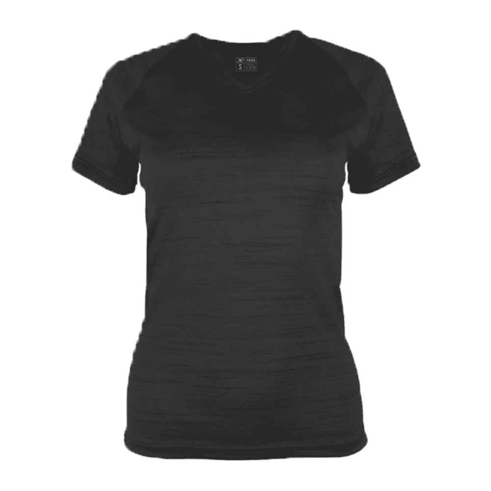 Defender Heather Women's Crew Performance Neck Tee