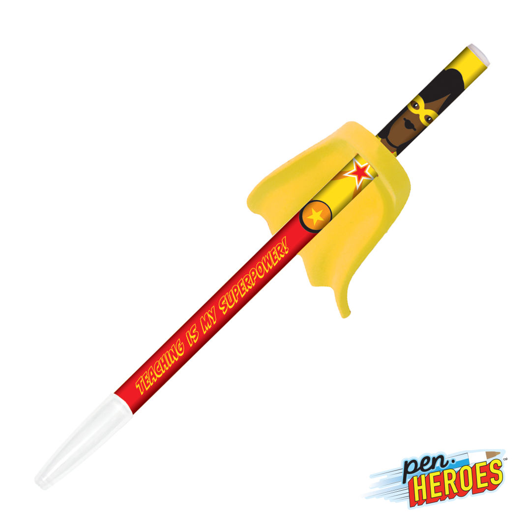 Pen Heroes™ Superhero Series Female w/Cape Pen