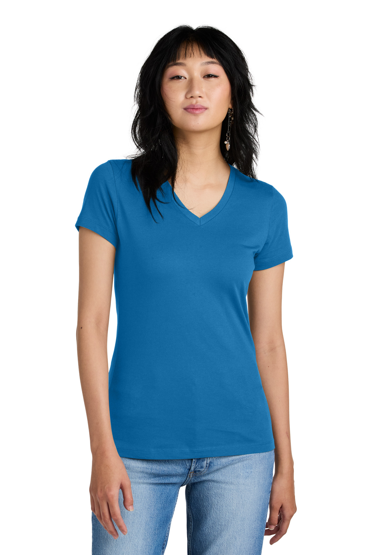 District® Women's Perfect Weight V-Neck Tee 97