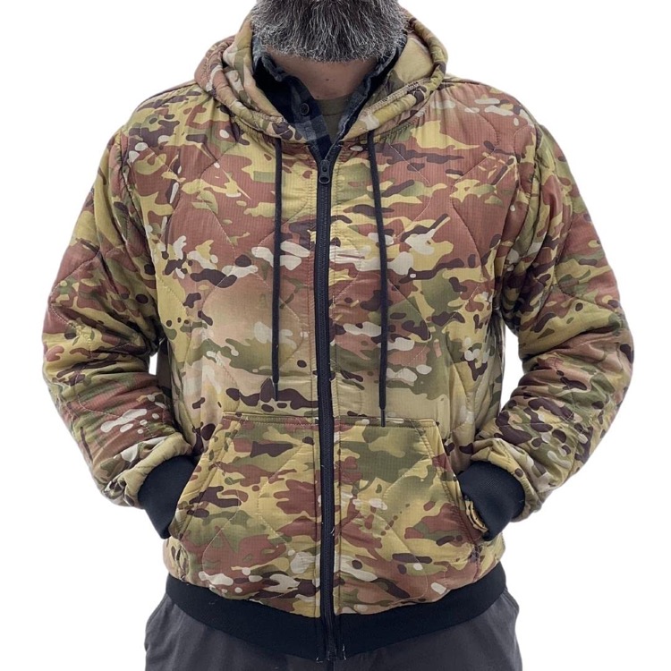 Tactical Poncho Liner Full Zip Hoodie 5