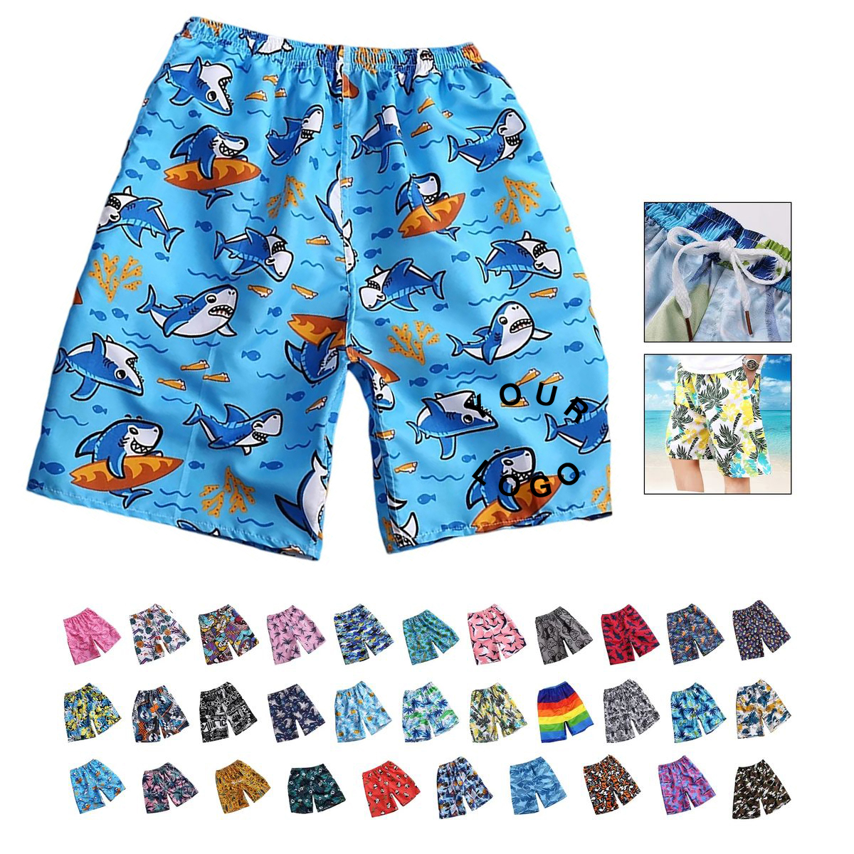 Breathable Quick Drying Swim Shorts for Outdoor Fun 47