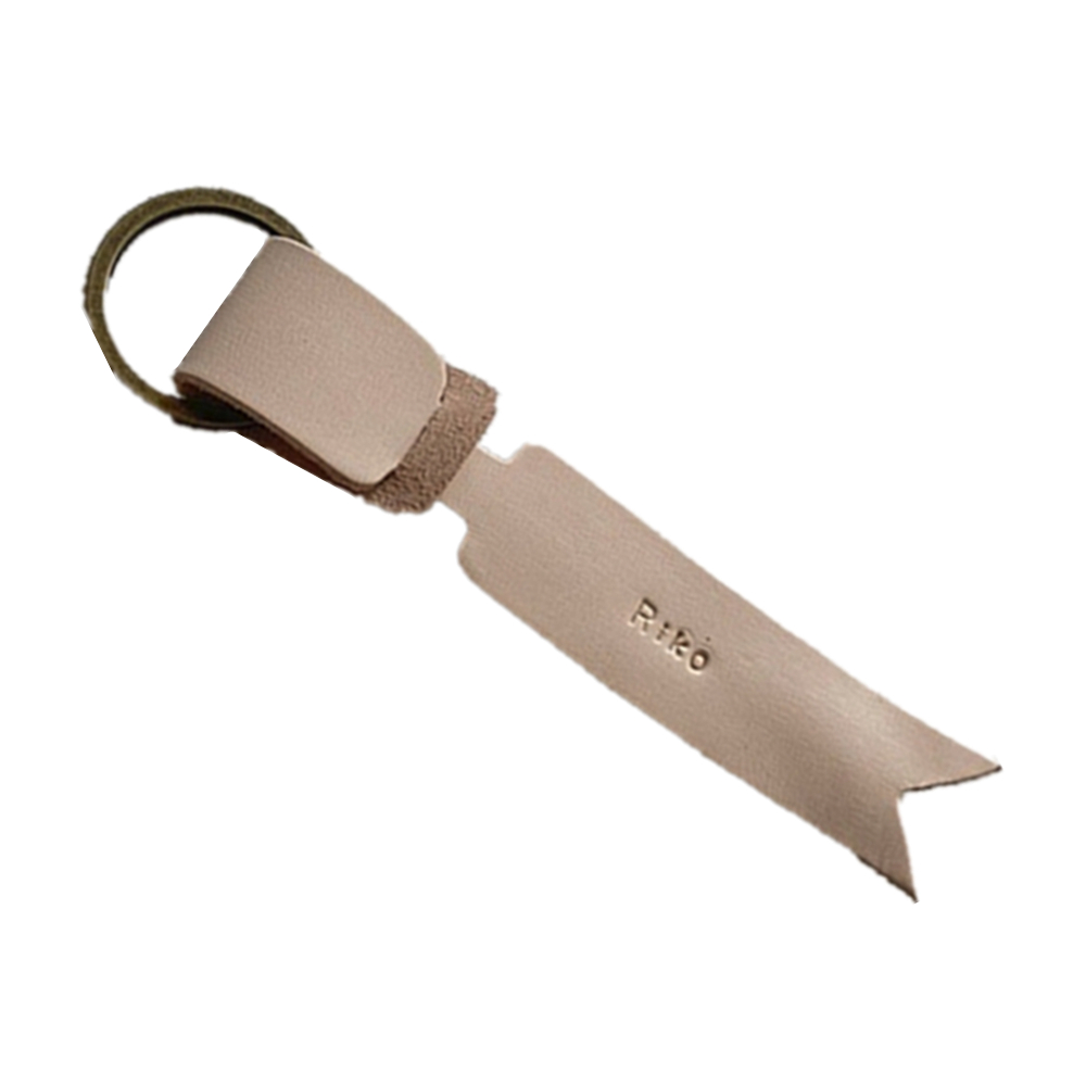 Waterproof Leather Bookmark Leather Key Ring 3