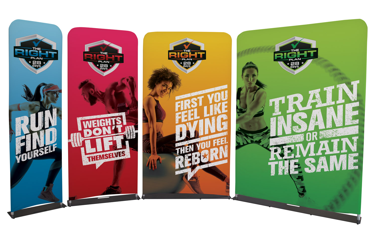 5' EuroFit™ Banner Display Kit (Recycled Polyester Knit) 13