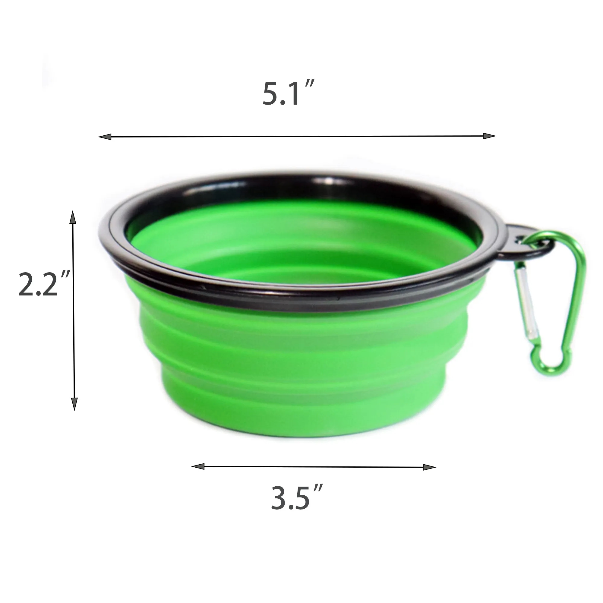 MOQ30 12OZ Foldable Pet Bowl 3