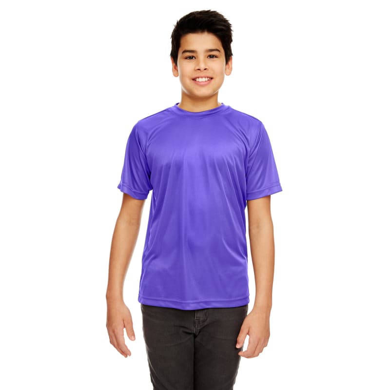 UltraClub Youth Cool & Dry Sport Performance Interlock T-Shirt 25