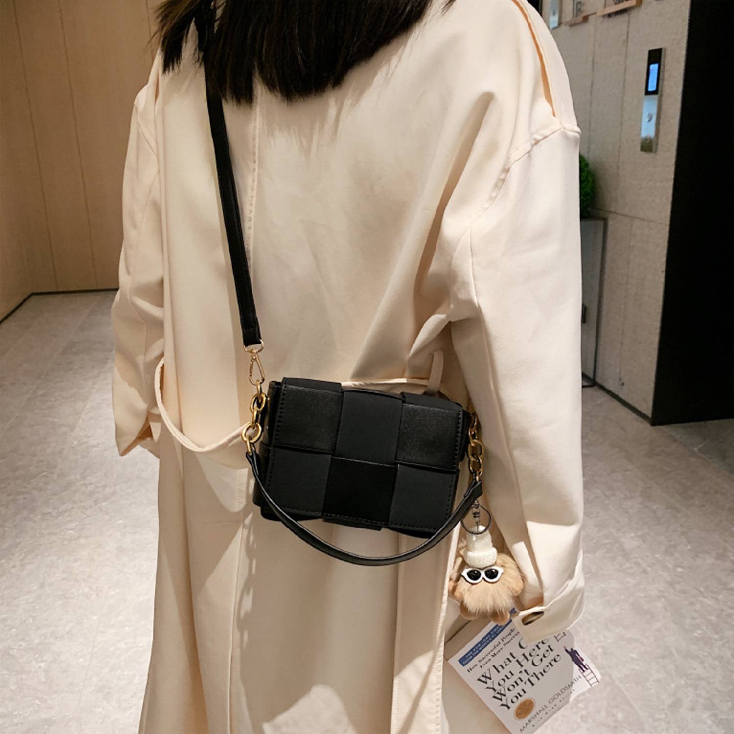 PU Shoulder Small Square Crossbody Bag 4