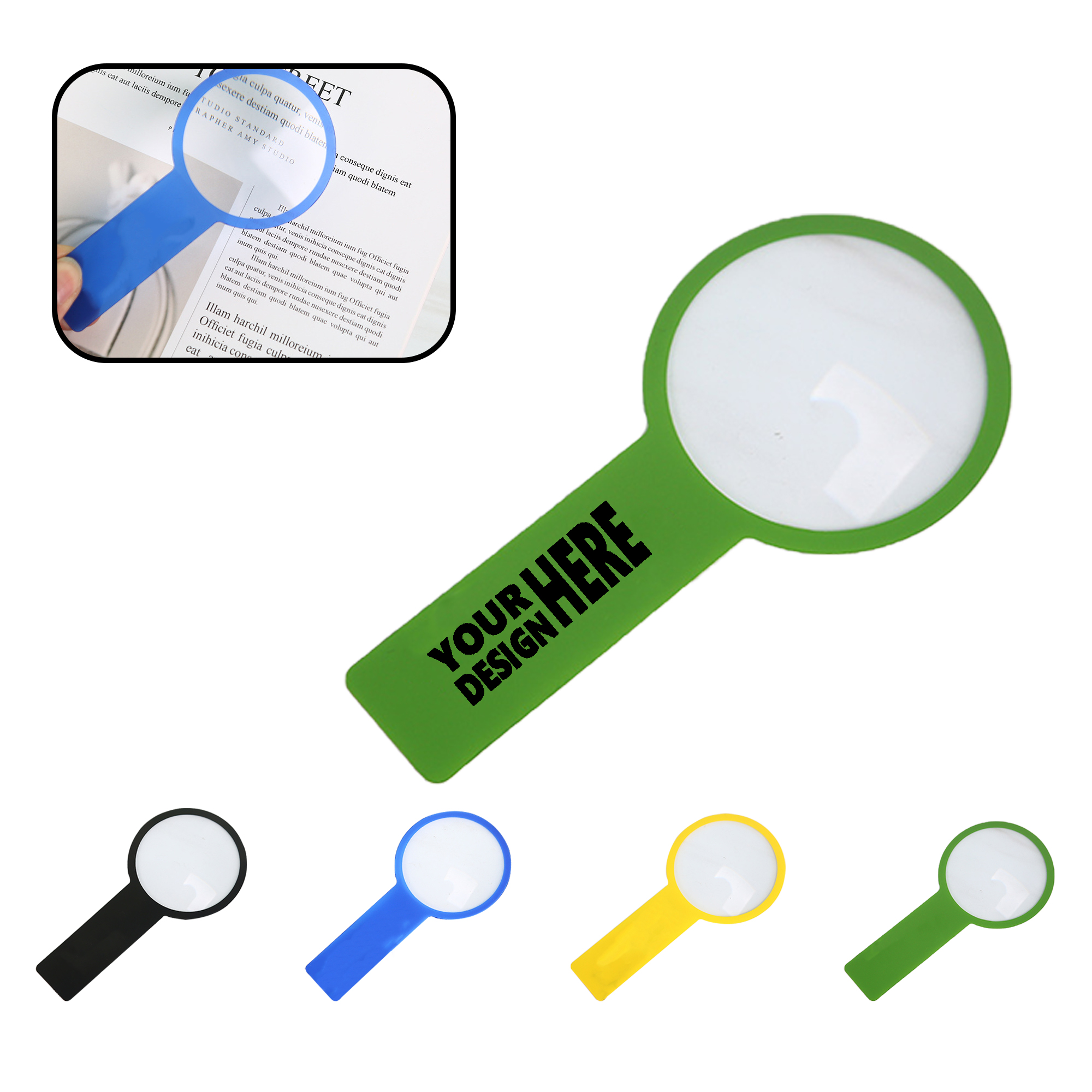 PVC Magnifying Bookmark 2