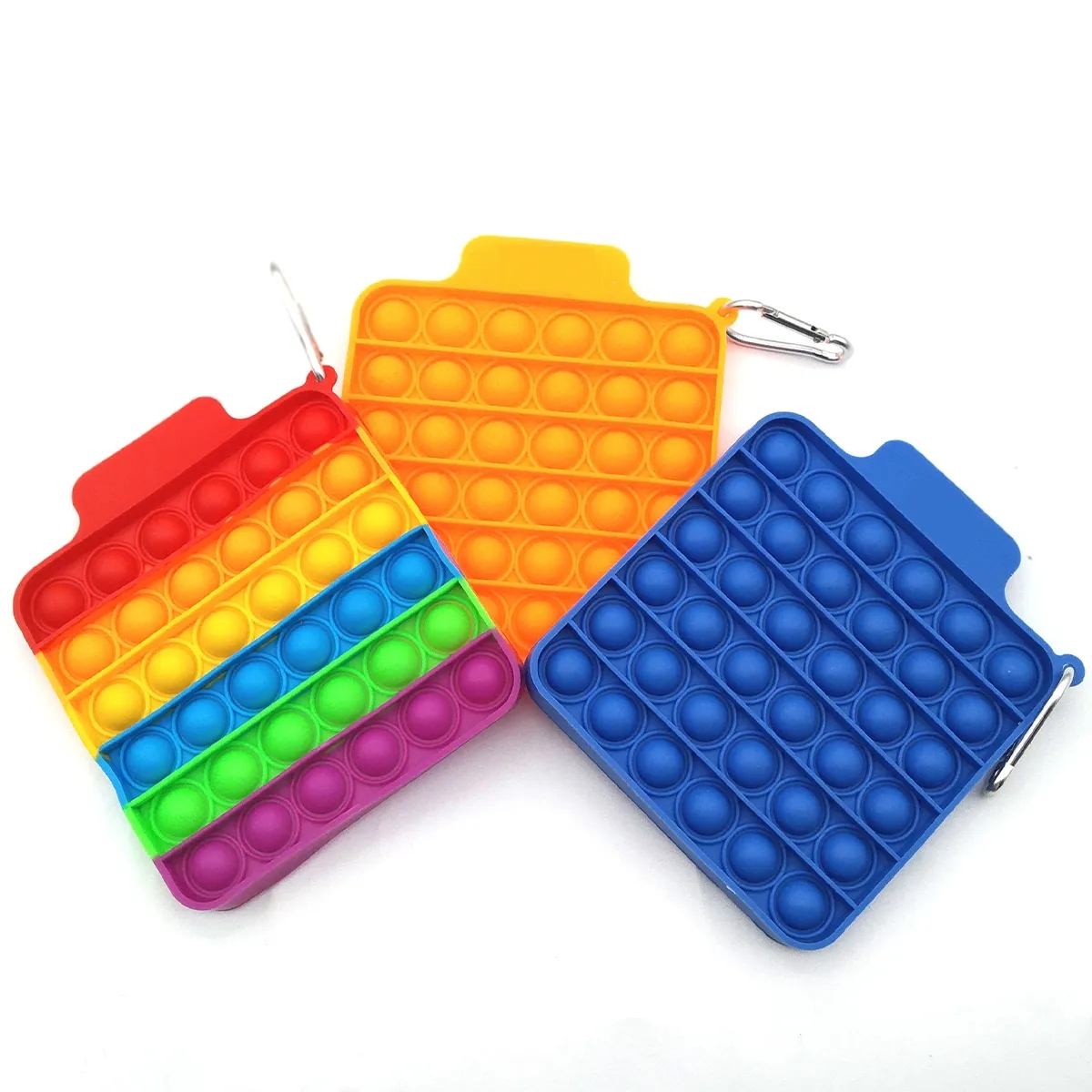 Push Pop Silicone Bubble Stress Relief Toys Squishy Washable 5