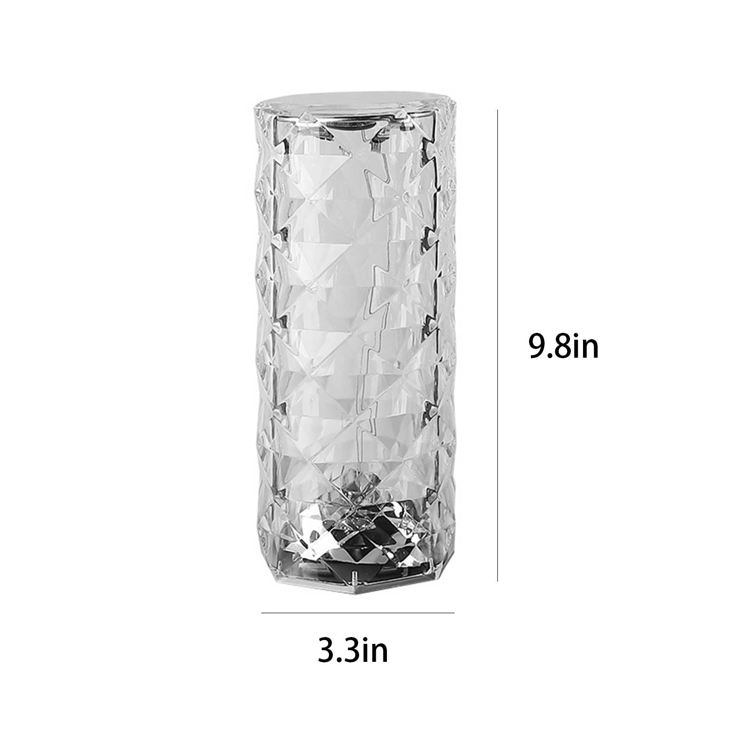 Touch Crystal Table Lamp Rose Romantic Gift Ambiance 2