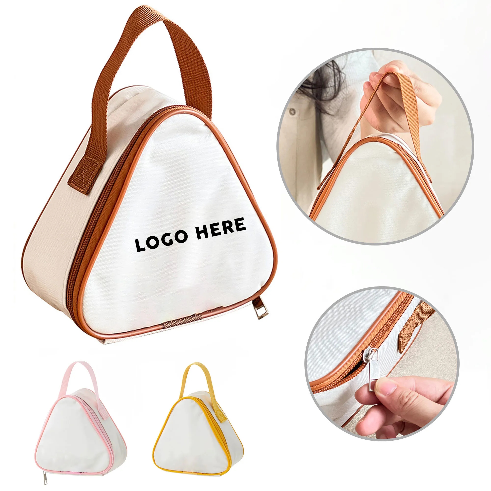 Portable triangle lunch insulation bags 3