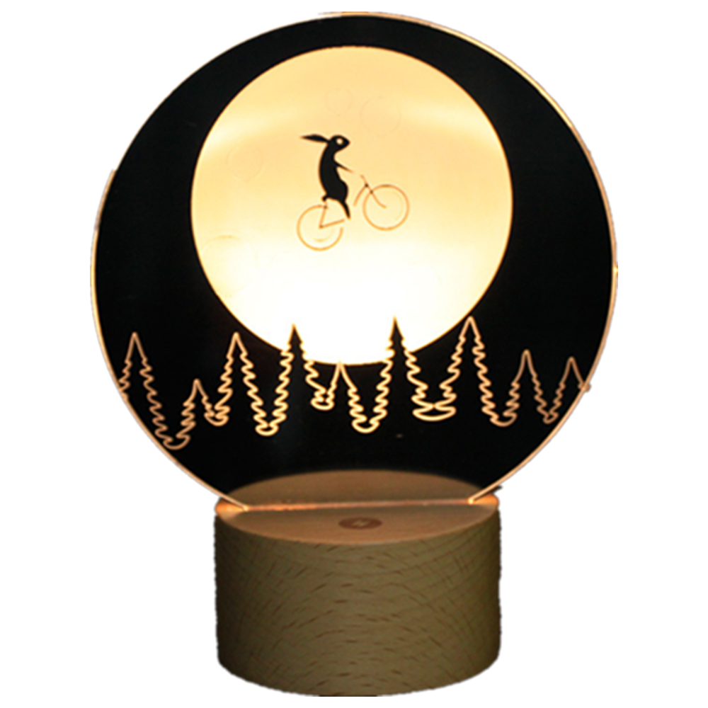 Pinwheel 3D Acrylic Night Light 2