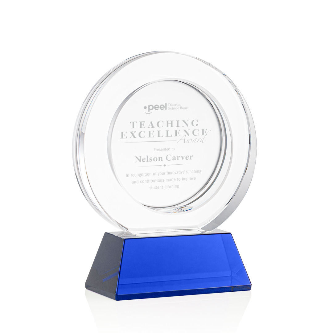 Templeton Award on Base - Blue 7