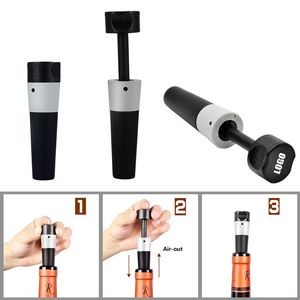 Premium Vacuum Pump Cork Wine Bottle Stopper 9