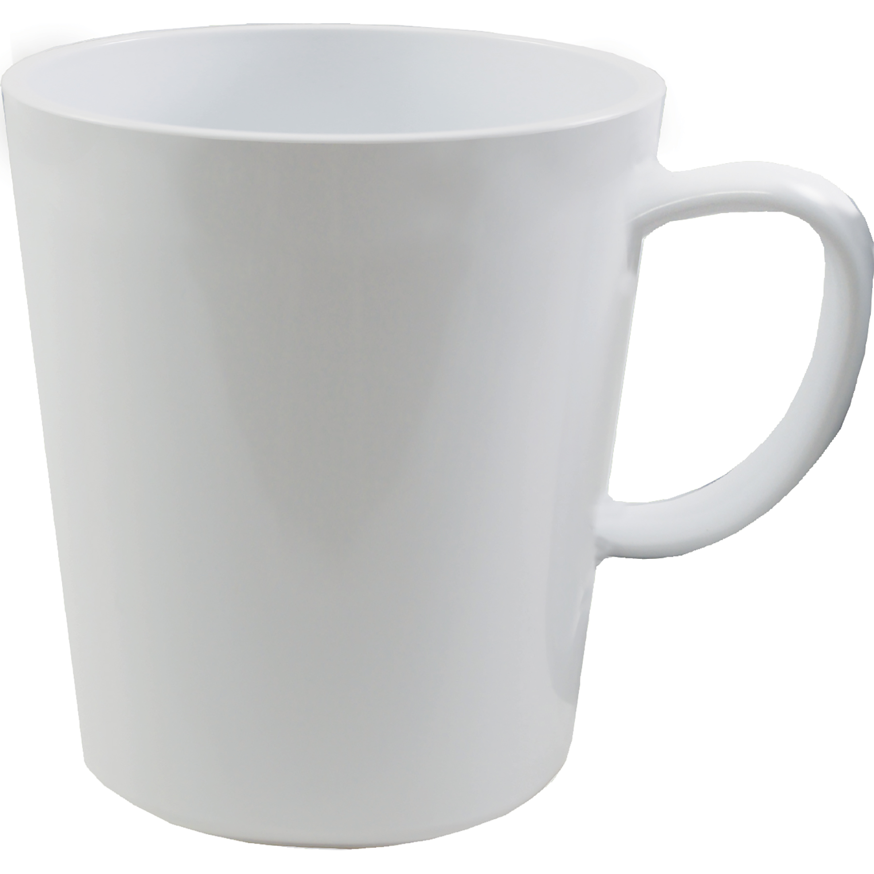 12oz Plastic Latte Coffee Mug with Handle 4