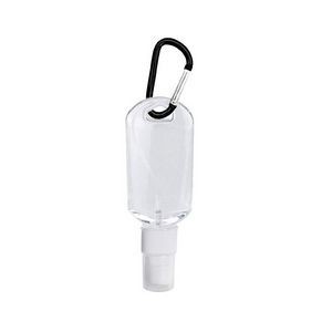 50ml Sanitizer Dispenser Bottle With Carabiner 13