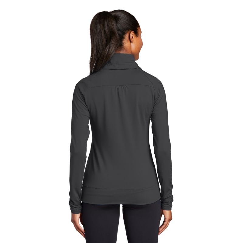 Sport-Tek Women's Sport-Wick Stretch Full-Zip Jacket. 8