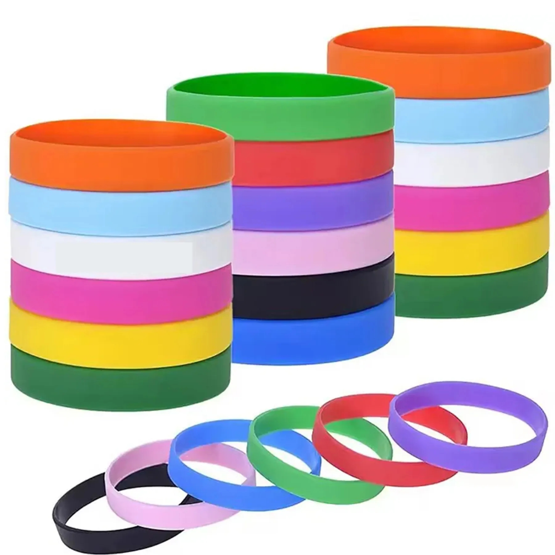 Silicone Rubber Sport Wristband 4