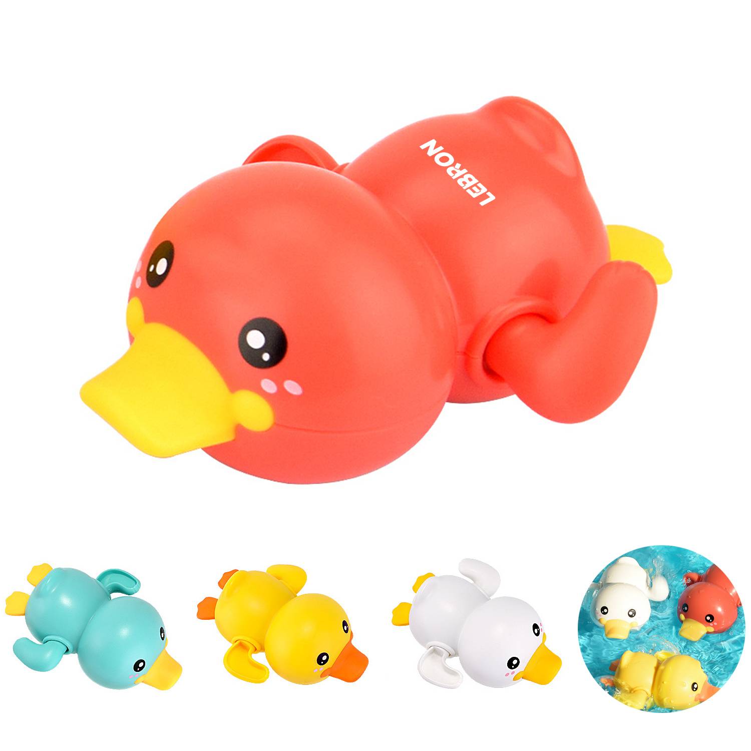 Splashing Duck Wind-Up Toy 8