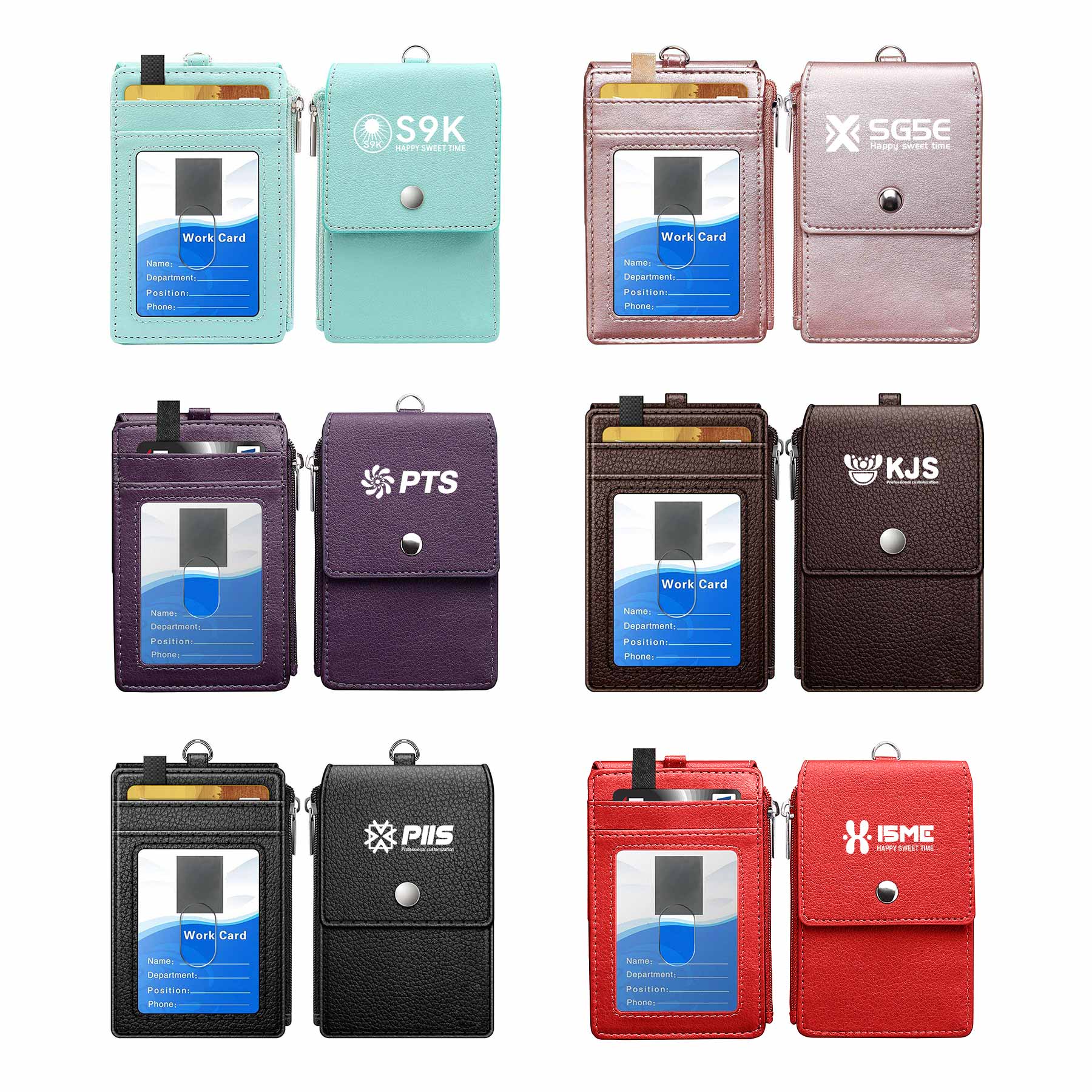 PU Work Card Case 2