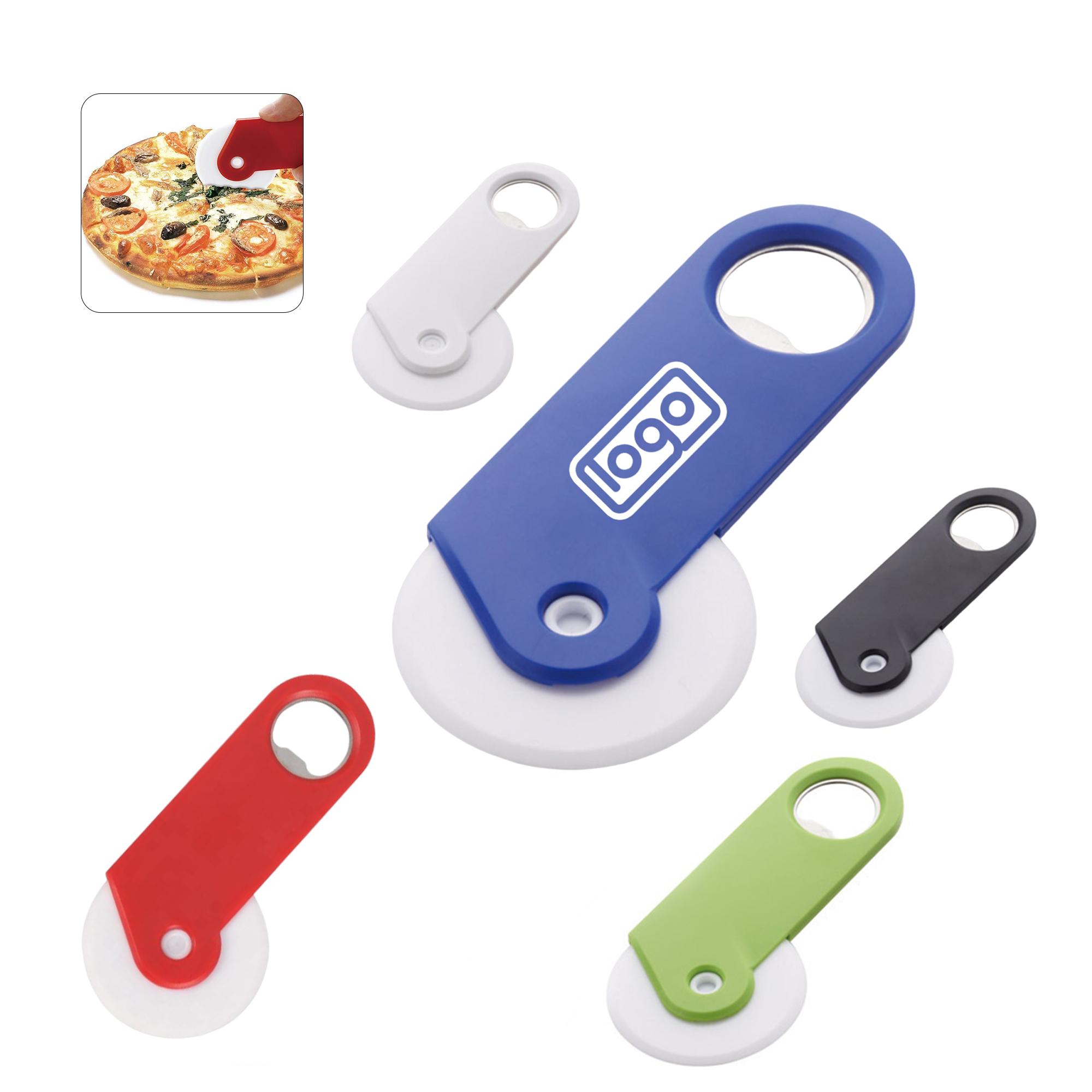 Logo Custom Pizza Slicer 2